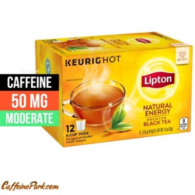 How Much Caffeine in Lipton Tea Bag: A Brewed Mystery and Its Philosophical Cousin