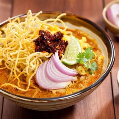  Khao Soi: Une symphonie épicée aux saveurs crémeuses de Chiang Mai !