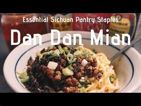  Le Dandan Mein : Un plat savoureux aux saveurs explosives de Sichuan