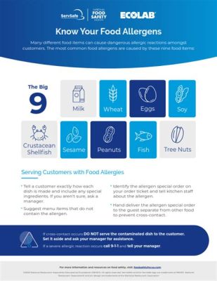 What is a Major Food Allergen ServSafe? Exploring the Intersection of Culinary Safety and Cosmic Curiosity